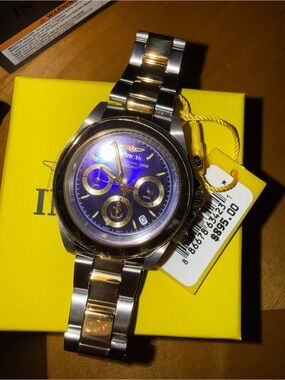 Men’s Invicta Ocean Voyage Watch NWT discontinued style